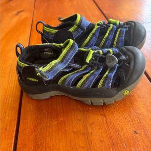 Keen Black and Blue Outdoor Sandals
